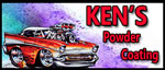 kens powder coating logo
